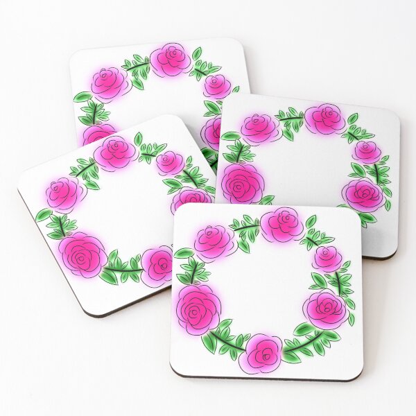 Item preview, Flower wreath, Pink designed and sold by SariePhotograph.