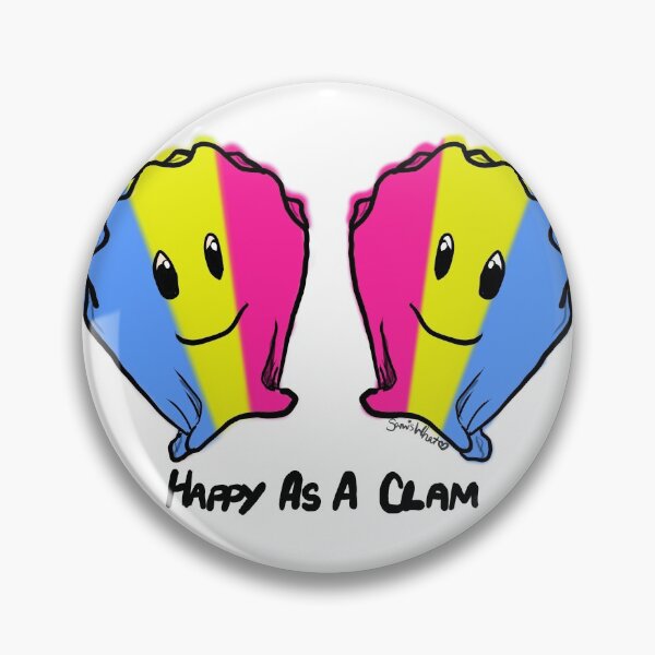 Item preview, Happy As A Clam P+P designed and sold by SamIsWhat8.