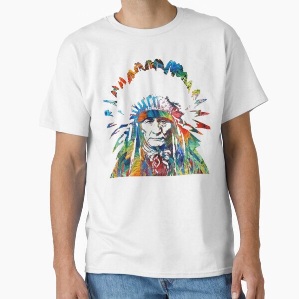 Item preview, Native American Art - Chief - By Sharon Cummings designed and sold by Sharon Cummings Art.