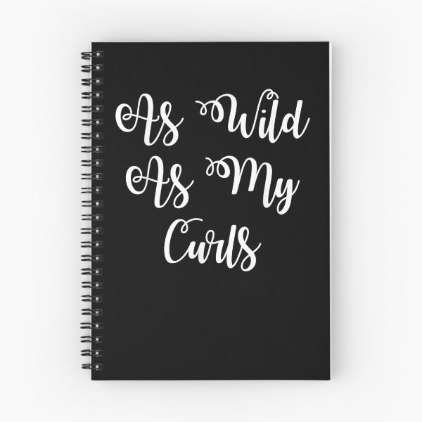 Item preview, As Wild As My Curls Funny Curly Haired  designed and sold by sariyahharry.