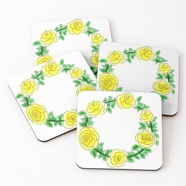 Item preview, Flower wreath, Yellow designed and sold by SariePhotograph.