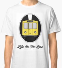 Berlin U-Bahn Train - Life on the Line - Classic T-Shirt