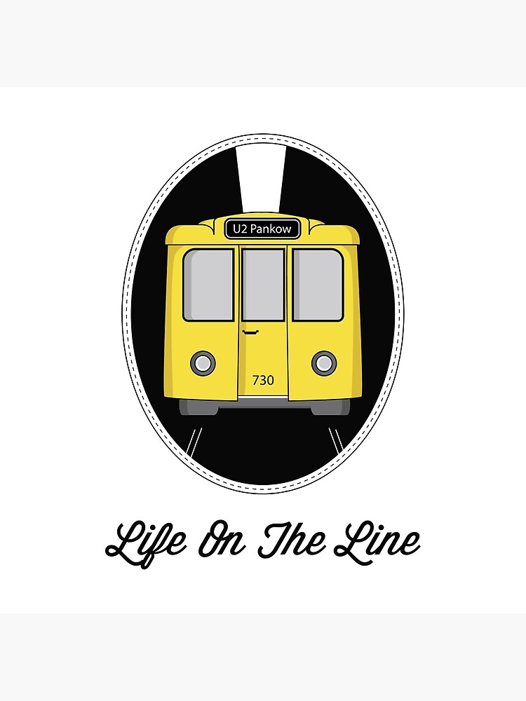 Berlin U-Bahn Train - Life on the Line - by Loveroflines
