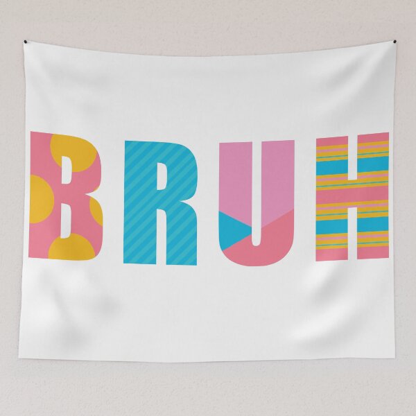 Item preview, BRUH Sticker designed and sold by RosePetals14.