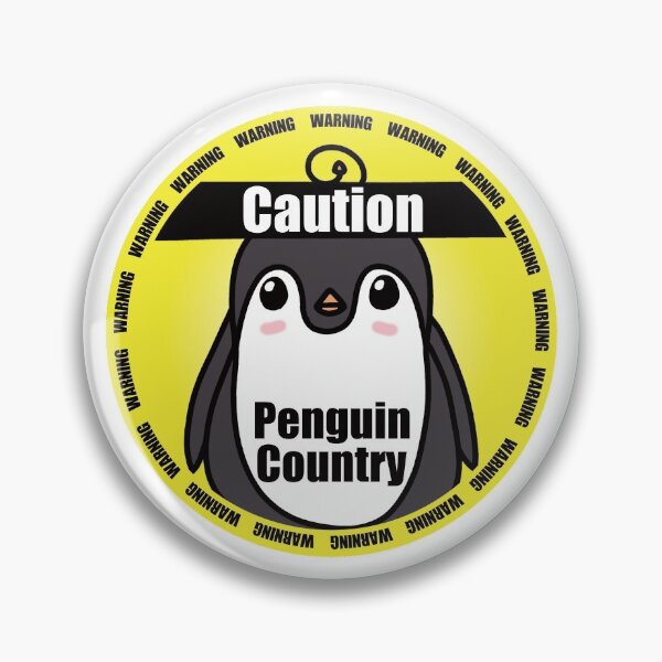 Item preview, Caution Penguin designed and sold by Remopengin.