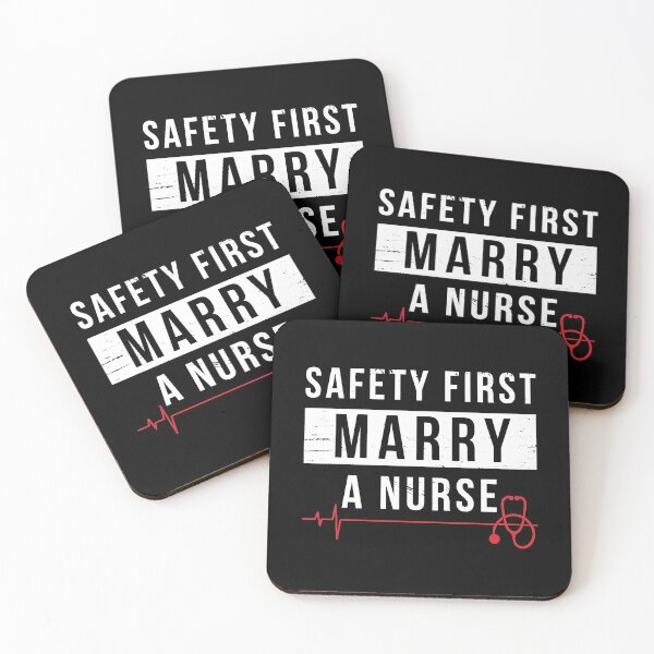 Item preview, Safety First Marry a Nurse - National Nurses Day 2021 designed and sold by Luxury-Outfits.
