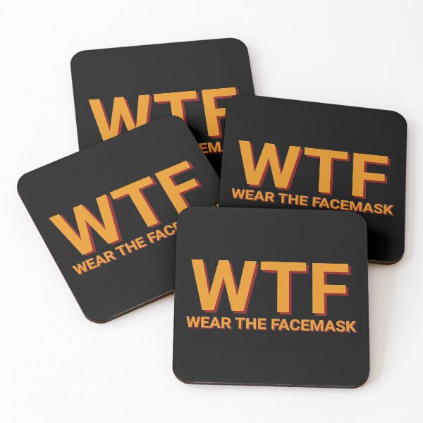 Item preview, WTF Wear The Facemask designed and sold by Sour Soul.