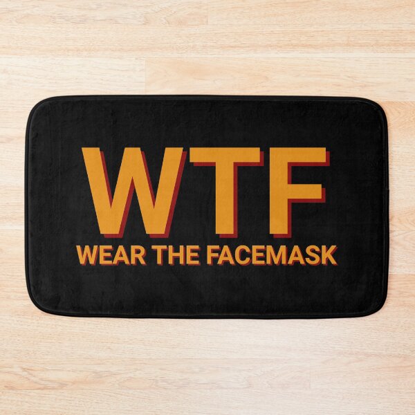 Item preview, WTF Wear The Facemask designed and sold by Sour Soul.