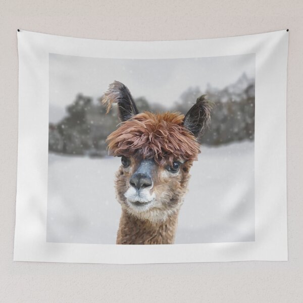 Item preview, Alpaca Illustration designed and sold by Scat the cat.