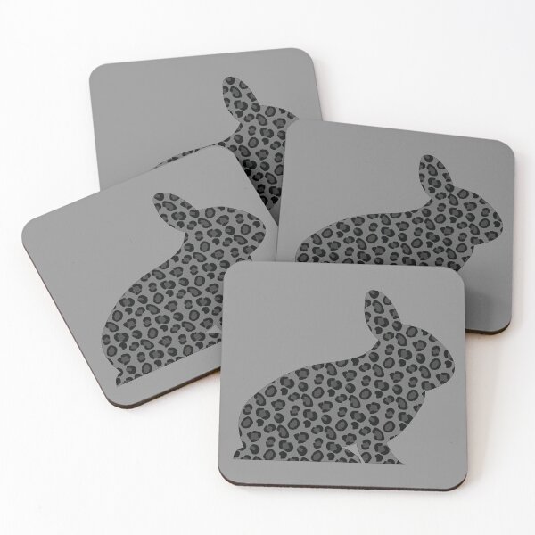 Item preview, Gray bunny leopard designed and sold by FunnyChameleon.