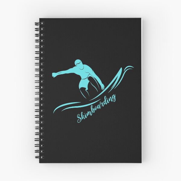 Item preview, Born to Surf - Turquoise Surfboarder Surfing and Addicted to Skimboarding  designed and sold by Ilana Khoshsima.