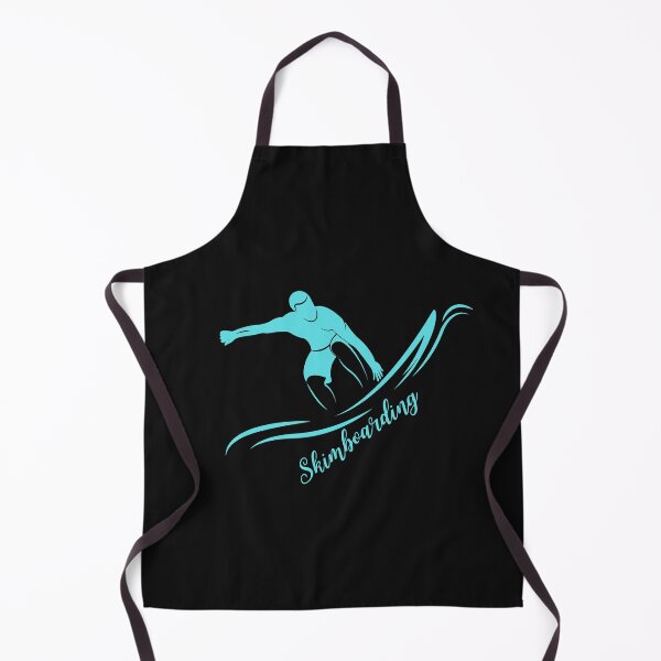 Item preview, Born to Surf - Turquoise Surfboarder Surfing and Addicted to Skimboarding designed and sold by Ilana Khoshsima.