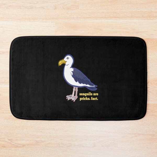 Item preview, Seagulls Are Jerks Pricks Funny Bird Seaside Gift Present designed and sold by paneczkopat.