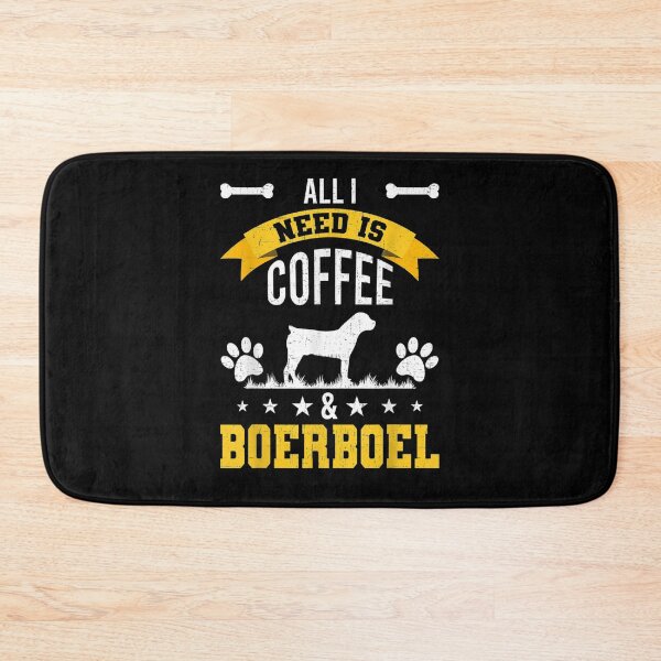 Item preview, I Need Coffee And Boerboel Dog Lover  designed and sold by sariyahharry.