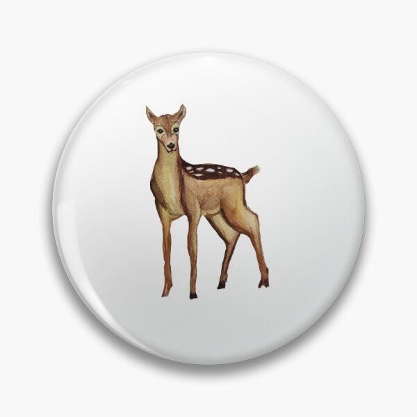 Item preview, Deer in wild nature, wild life with deer in watercolor, bambi is back designed and sold by Ala Lopatniov.