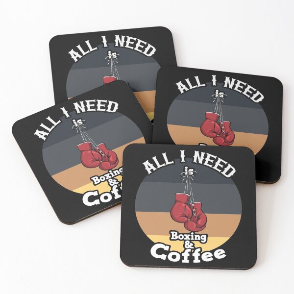 Item preview, Funny quotes, Boxing and Coffee funny illustration  designed and sold by KO-Design.