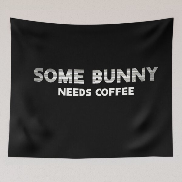 Item preview, some bunny needs coffee designed and sold by Designs-RZ.