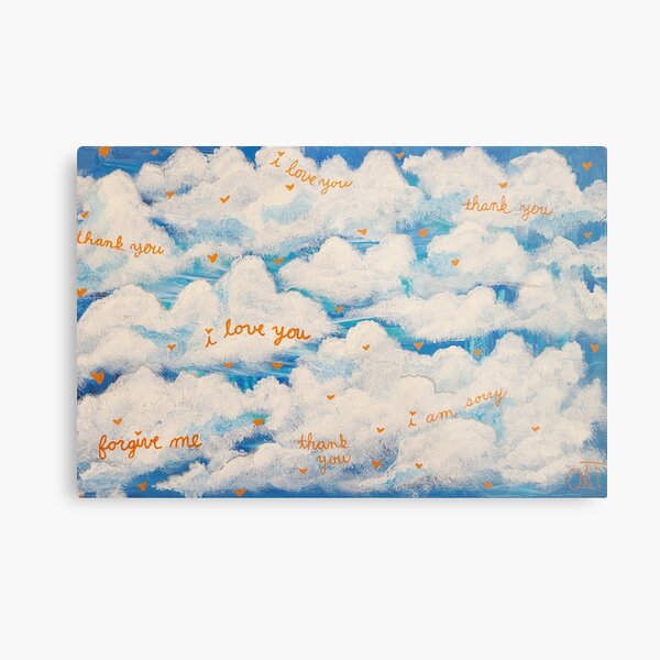 Ho'oponopono Love is in the Air Metal Print