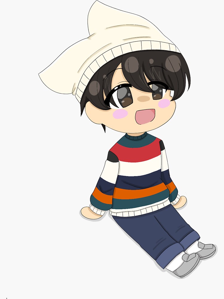 Thumbnail 3 von 3, Sticker, Huening Kai (TXT) designt und verkauft von MaruShrimp.