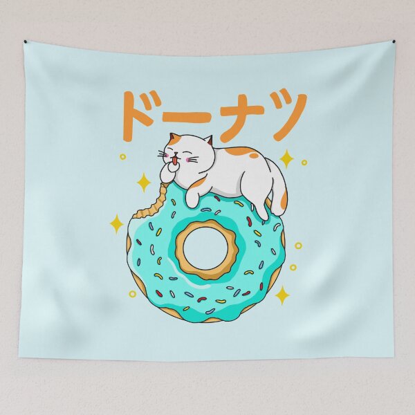 Item preview, Kawaii Cat Donut designed and sold by Kimprut.