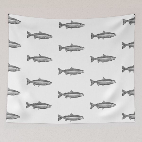 Item preview, Atlantic Salmon designed and sold by jekettex.