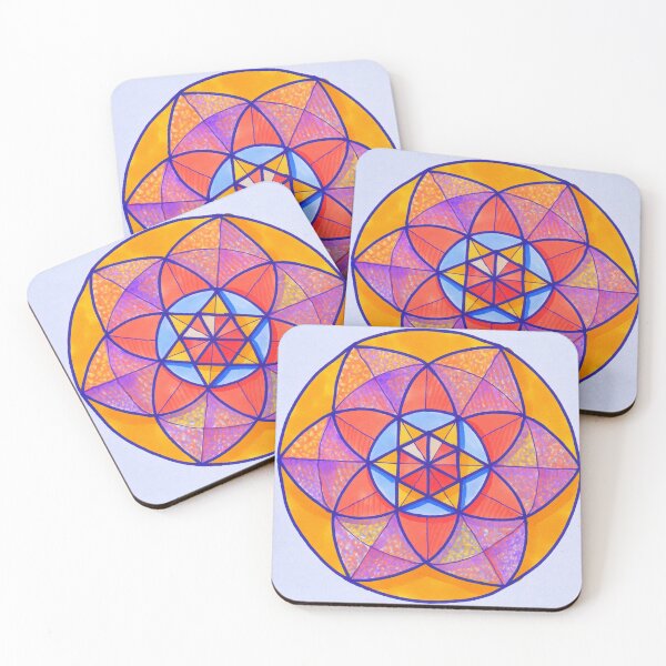 Item preview, Tulip themed Mandala designed and sold by SarahHogmanArt.