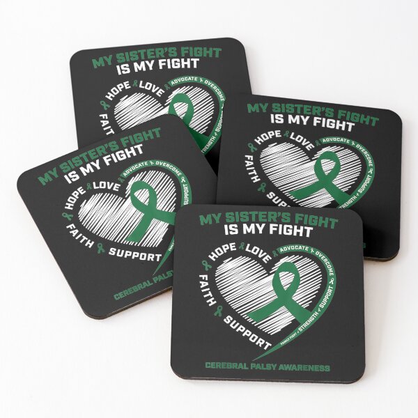 Item preview, Kids My Sister's Fight Is My Fight Cerebral Palsy Awareness  designed and sold by sariyahharry.