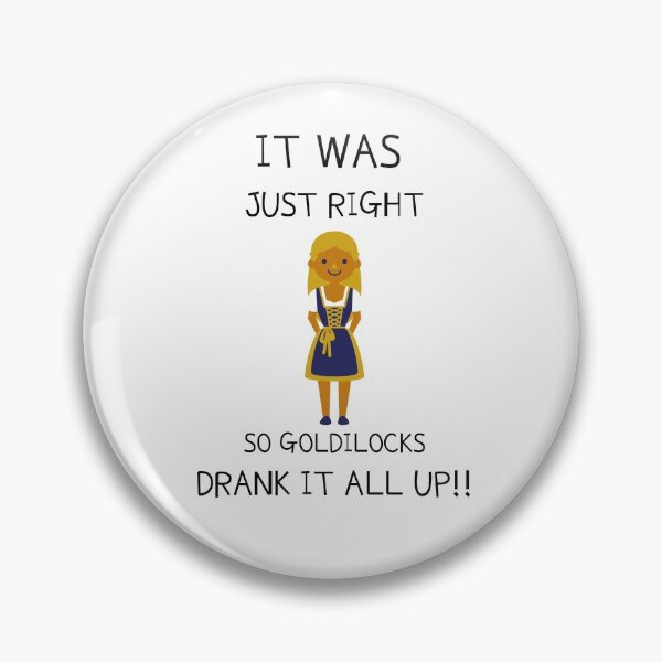 Item preview, Goldilocks drank it all up designed and sold by DivineTiffany.