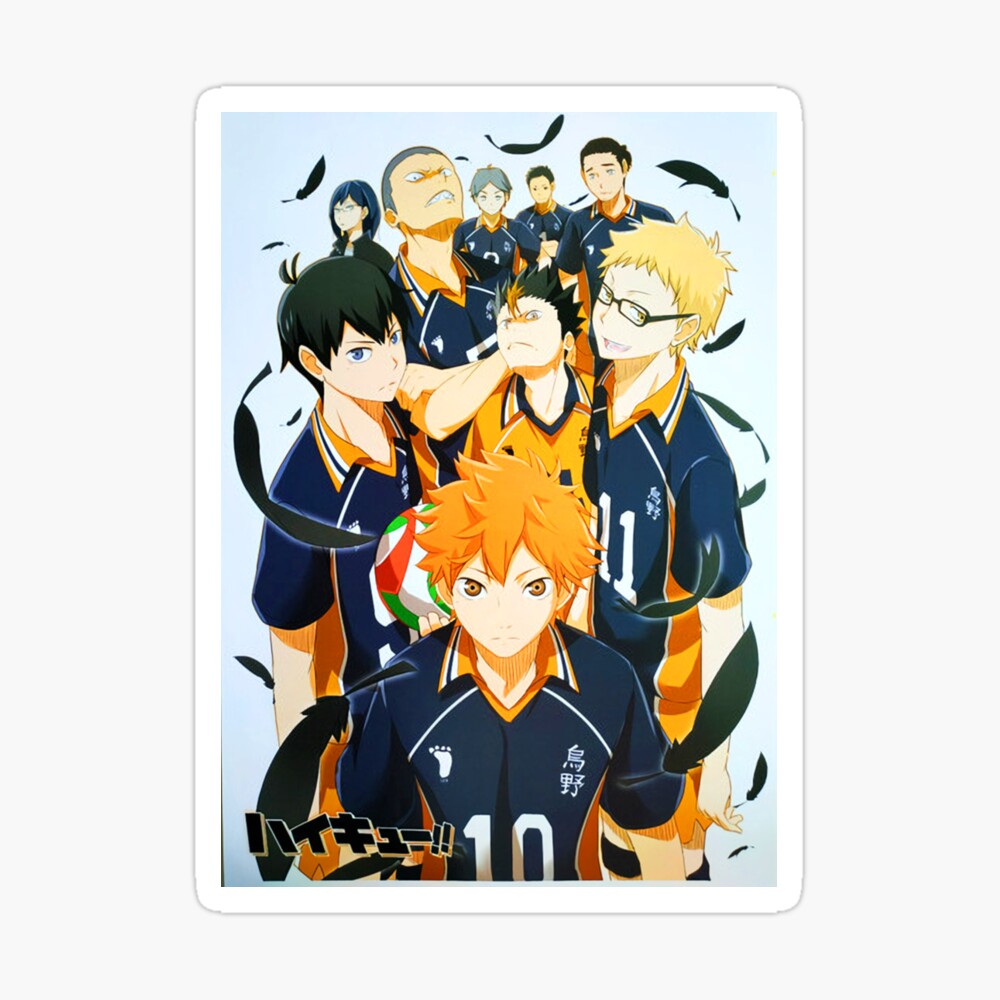 Haikyuu Poster Karasuno High School Volleyball Team Shoyo Anime Stuff Haikyuu Manga Haikyu Anime