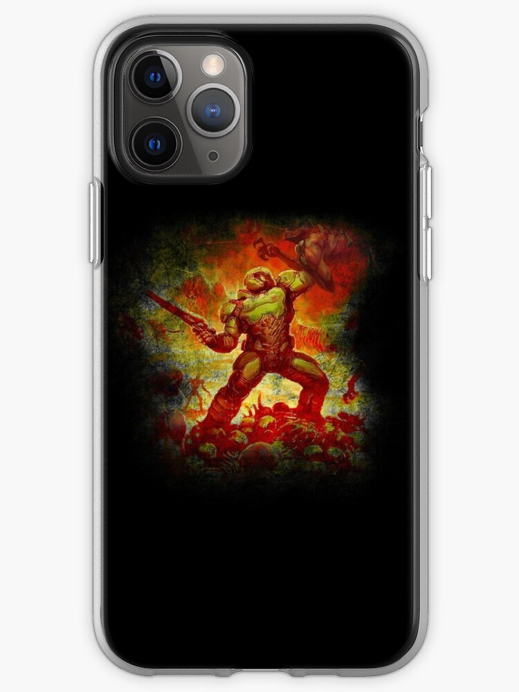 Doom Doomslayer Iphone Case And Cover By Garudoh Redbubble 5410