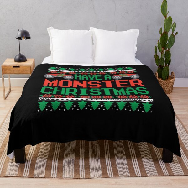 Item preview, Festive Have A Monster Truck Christmas Holiday Greeting designed and sold by sariyahharry.