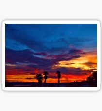 Multi Color Sunset Sticker