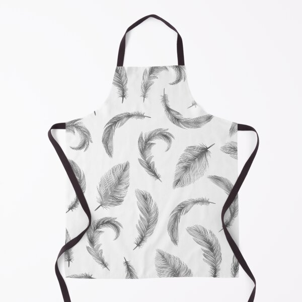Item preview, Minimalist line art shiny glitter silver feather pattern designed and sold by CynthiaGraphics.