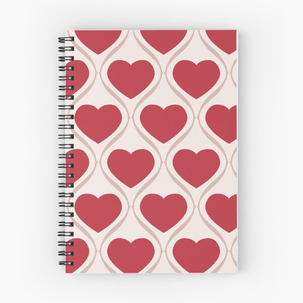 Item preview, Ogee Heart Red: Bone Mocha designed and sold by JaZilla.