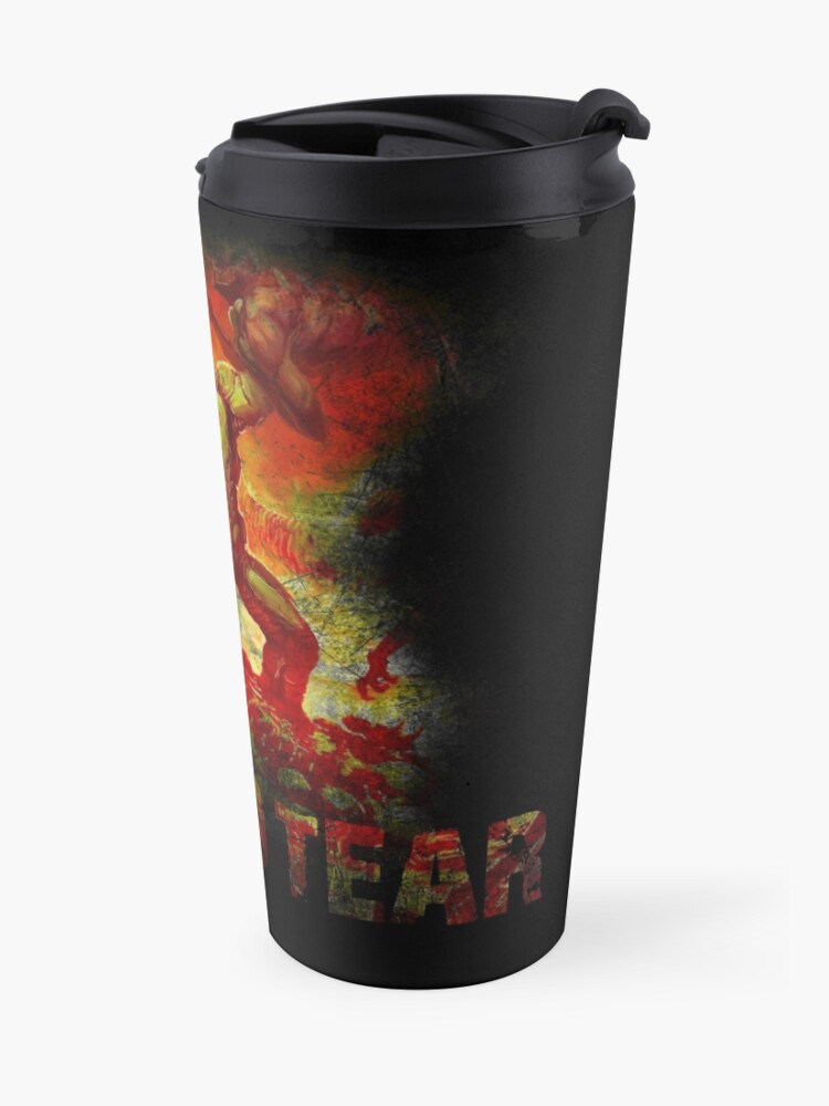 Alternate view of Doom - Doomslayer - Rip And Tear Travel Mug