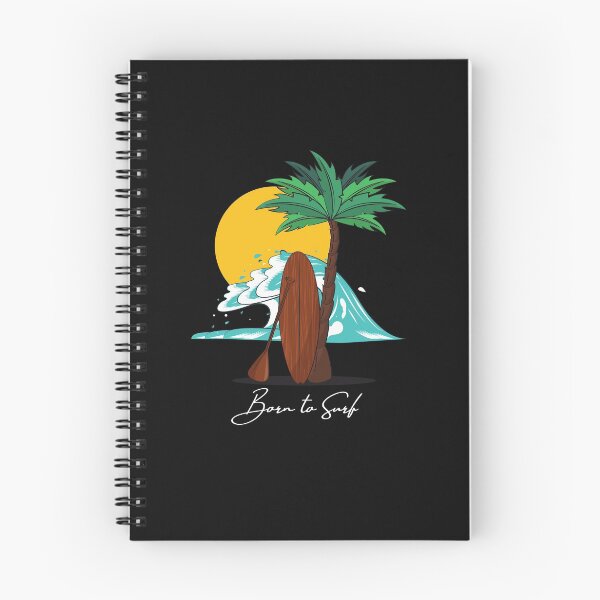 Item preview, Born to Surf - A Beautiful Summer Day Beach Ready for Surf The Waves   designed and sold by Ilana Khoshsima.