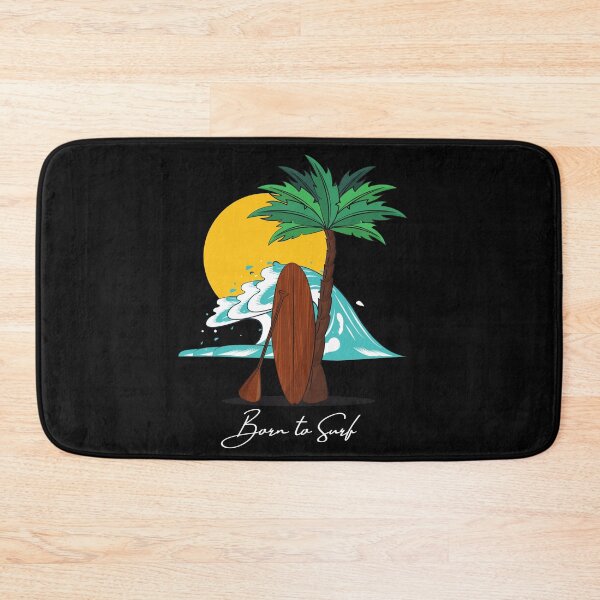 Item preview, Born to Surf - A Beautiful Summer Day Beach Ready for Surf The Waves   designed and sold by Ilana Khoshsima.