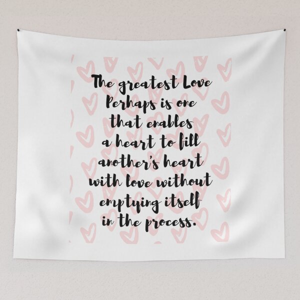 Item preview, The Greatest Love designed and sold by SirajDecors.