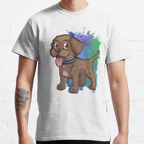 Lagotto Romagnolo Puppy Dog (Truffle Dog) Brown Classic T-Shirt