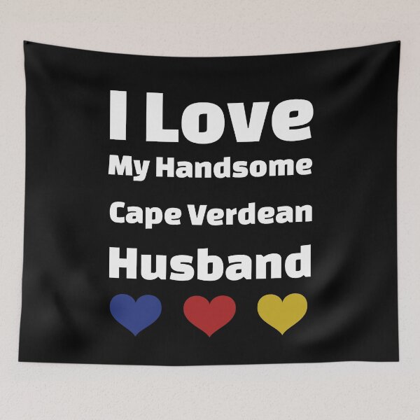 Item preview, I Love My Handsome Cape Verdean Husband - Cape Verde Husband designed and sold by DiceNLDesigns.