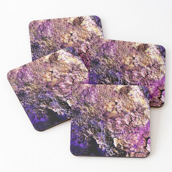 Item preview, Gold and Purple Abstract Graffiti designed and sold by Ensjodesigns.