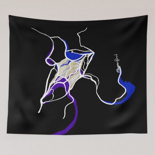 Item preview, Single Line - Kiss (White) designed and sold by MaxencePierrard.