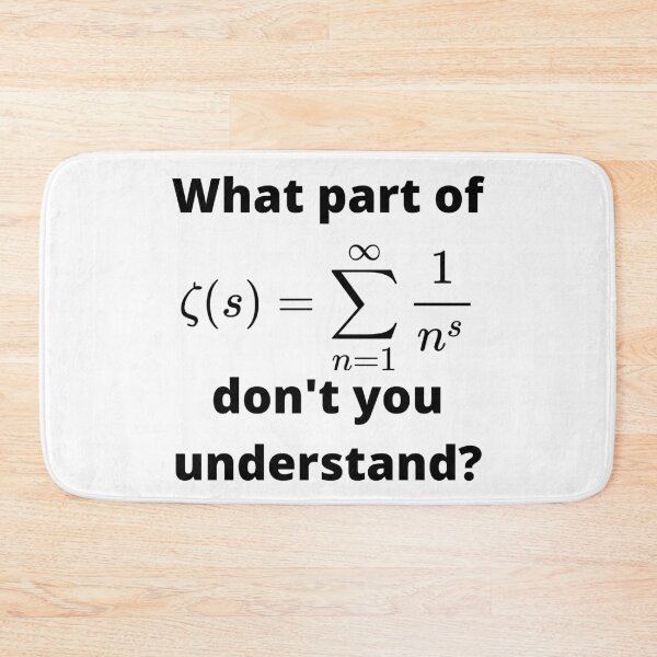 Item preview, What Don't You Understand? Riemann Hypothesis designed and sold by bonelessbooks.