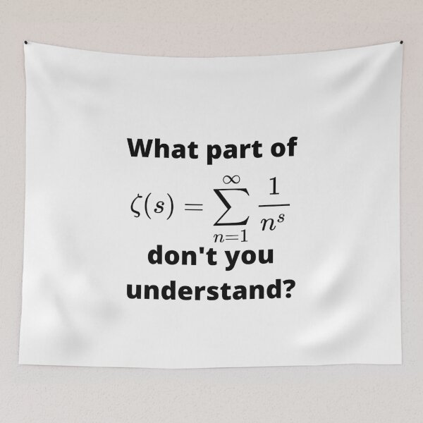 Item preview, What Don't You Understand? Riemann Hypothesis designed and sold by bonelessbooks.