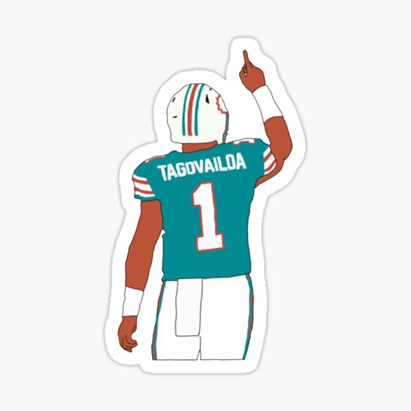 Jaylen Waddle Miami Dolphins Football Illustrated Art Poster Designed &  Sold By Ian Duffy