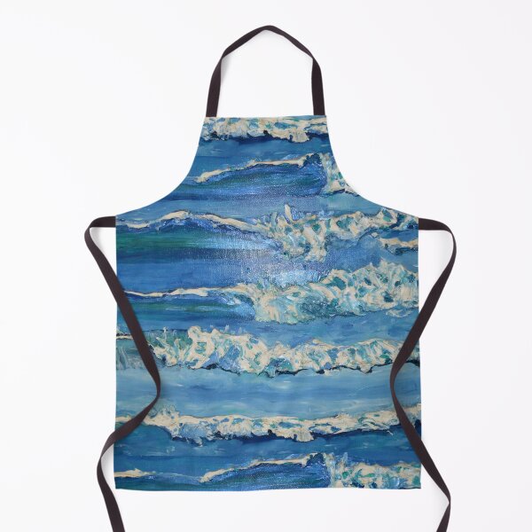 Item preview, Waves Surf Pattern designed and sold by SaltySurfgirl.