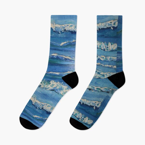 Item preview, Waves Surf Pattern designed and sold by SaltySurfgirl.