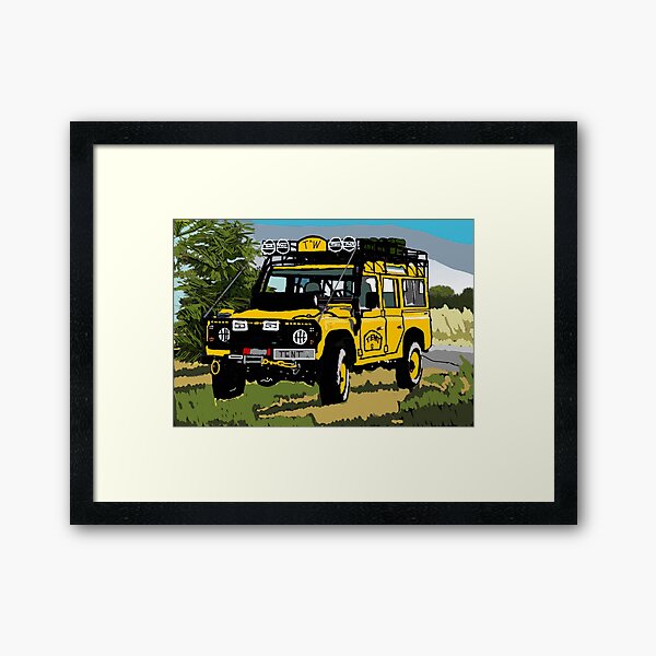 T^W welcome tee Framed Art Print