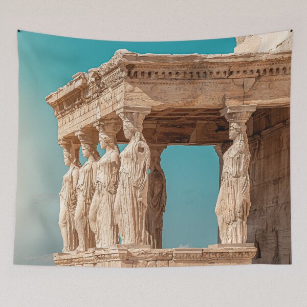 Item preview, The Caryatids of the Erechtheion Temple, Acropolis, Athens, Greece designed and sold by JarbasVisuals.
