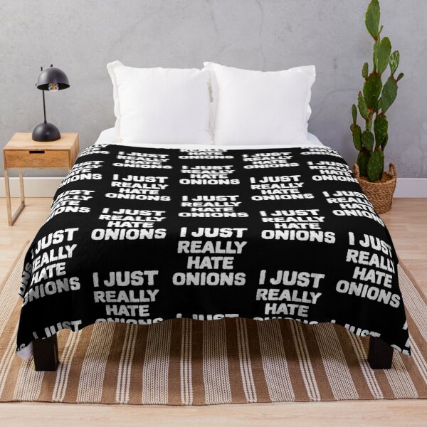 Item preview, I Just Really Hate Onions Funny Quote designed and sold by DARBOL-DESIGN.